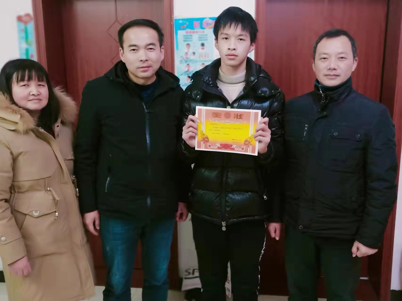 九年级进行优生家访活动(图3)