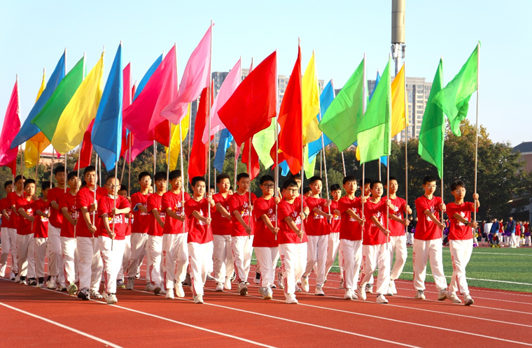 濂溪区一中举行第30届体育节暨第48届运动会开幕式(图3)