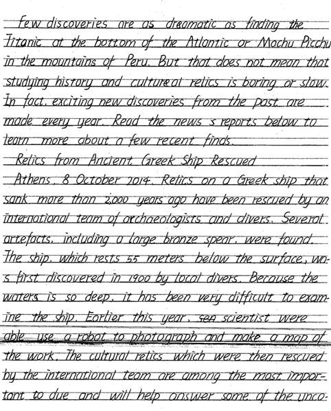 落笔细细雕琢 书写字字芳华   濂溪区第一中学举行高一英语ENGLISH美丽书写大赛(图6)