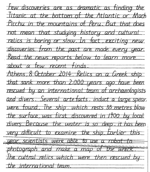 落笔细细雕琢 书写字字芳华   濂溪区第一中学举行高一英语ENGLISH美丽书写大赛(图8)