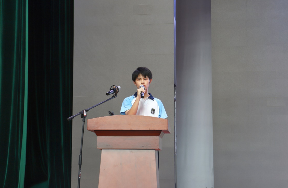 濂溪区一中举行2024级新生军训开营仪式(图4)