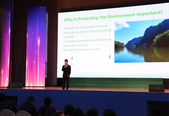 濂溪区一中八年级举行第五届英语风采大赛(图11)