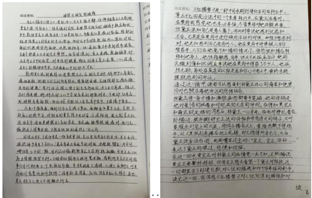 笔耕不辍，步履不停   濂溪区一中高一年级举行读书笔记评比活动(图5)