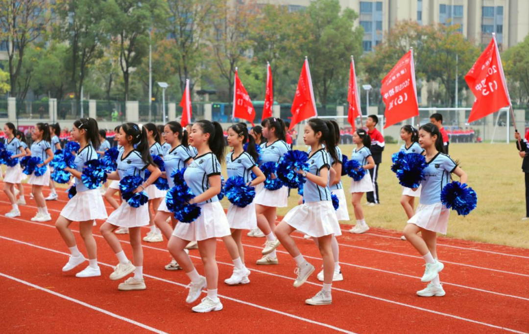 濂溪区一中举行第32届体育节暨第50届田径运动会（德化校区分会场）开幕式(图5)