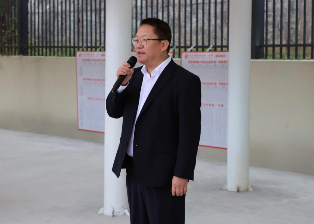 濂溪区一中举行第32届体育节暨第50届田径运动会（德化校区分会场）开幕式(图6)